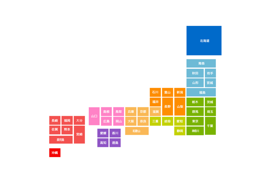 日本地図